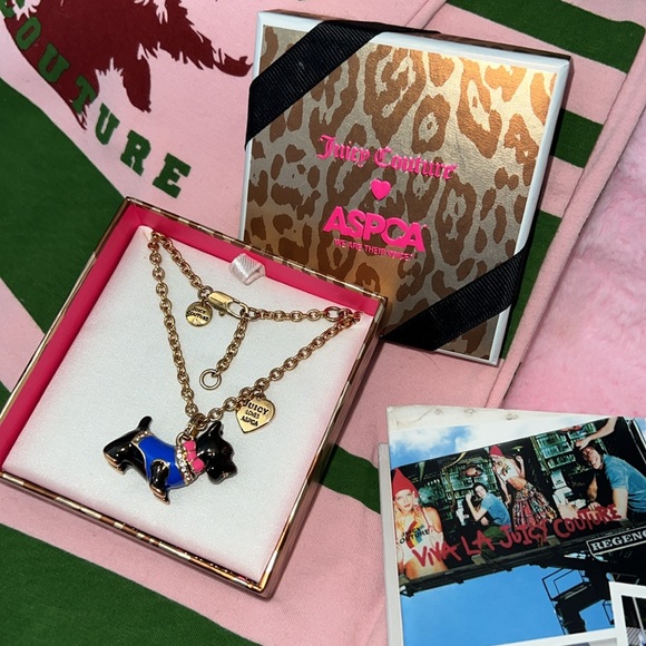 Limited Edition JUICY COUTURE ASPCA Scottie Dog necklace✨RARE & COLLECTIBLE ✨ - Picture 4 of 13